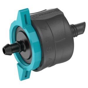 Gardena t.b.t. connettore per sistemi di irrigazione, nero/turchese.