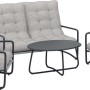 Salotto da giardino Patterson grigio chiaro 4 posti_6