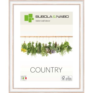 Cornice chiara con motivo di erbe aromatiche.