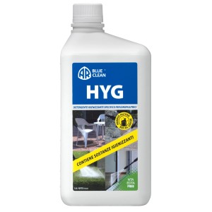 Flacone di detergente HYG per idropulitrici.