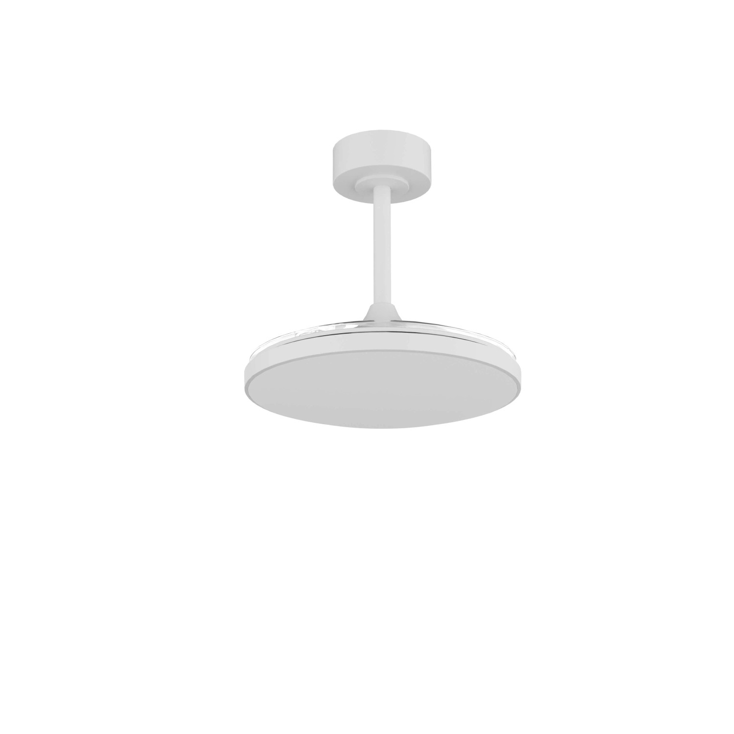Plafoniera LED bianca t.b.t. per interni.