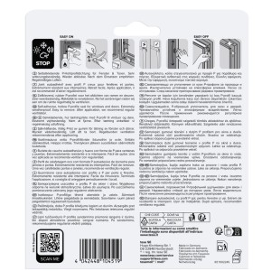 Guarnizione marrone Tesamoll per finestre/porte con profilo a P, guarnizione in gomma da 6 m per fessure da 2-5 mm.