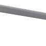 Mensola pieghevole OBI Geras, alluminio argento, 380 mm, per scaffali e costruzione mobili, salvaspazio.
