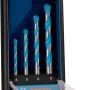 Set di punte Bosch Expert CYL-9 MC, 4 pezzi in custodia.