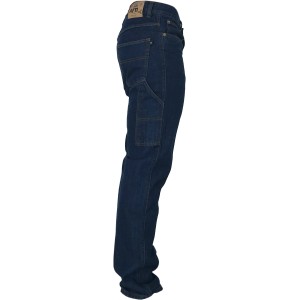 t.b.t. pantaloni da lavoro in denim, jeans blu con tasca laterale per abbigliamento da lavoro.