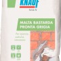 Knauf Malta Bastarda, malta bastarda grigia in sacco da 5 kg.