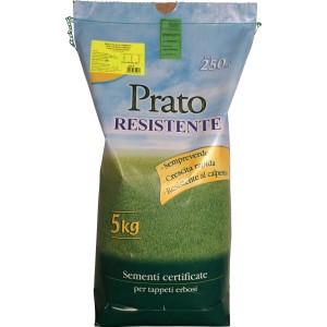 Sacco di semi per prato Prato Resistente, adatto per 250m², 5kg.