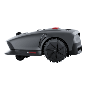 Robot tagliaerba Dreame Mova 600 per prati fino a 600 m² in grigio.