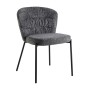 Sedia Cami 78x55x60 cm Grigio