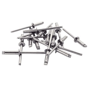 Rivetti Rapid Alte Prestazioni Ø4.8 x 12 mm Conf. da 50 pz e Punta Trapano incl