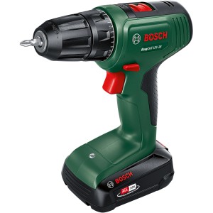Avvitatore a batteria Bosch EasyDrill 18V-38 con batteria e caricabatterie, verde/nero.