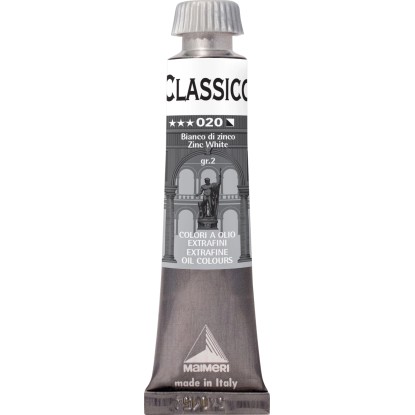 Colori olio classico 20 ml bianco zinco