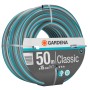 Gardena Classic tubo da giardino, 50m, 15mm, grigio/blu, arrotolato.