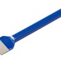 Scalpello per fughe LUX Comfort 50mm, blu, in acciaio al cromo vanadio per muratura e giunti a parete.