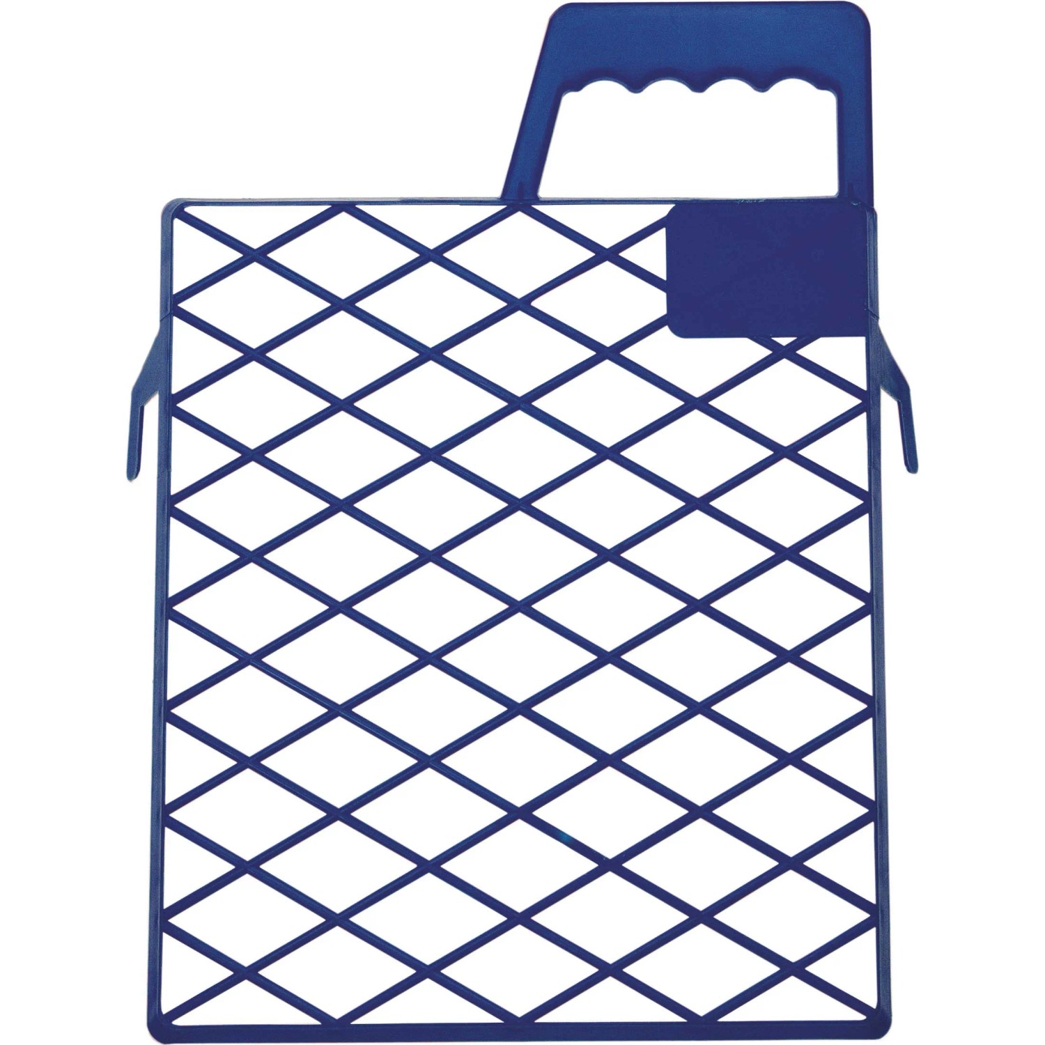 Griglia blu LUX 18x22 cm in plastica per strizzare i rulli di vernice.