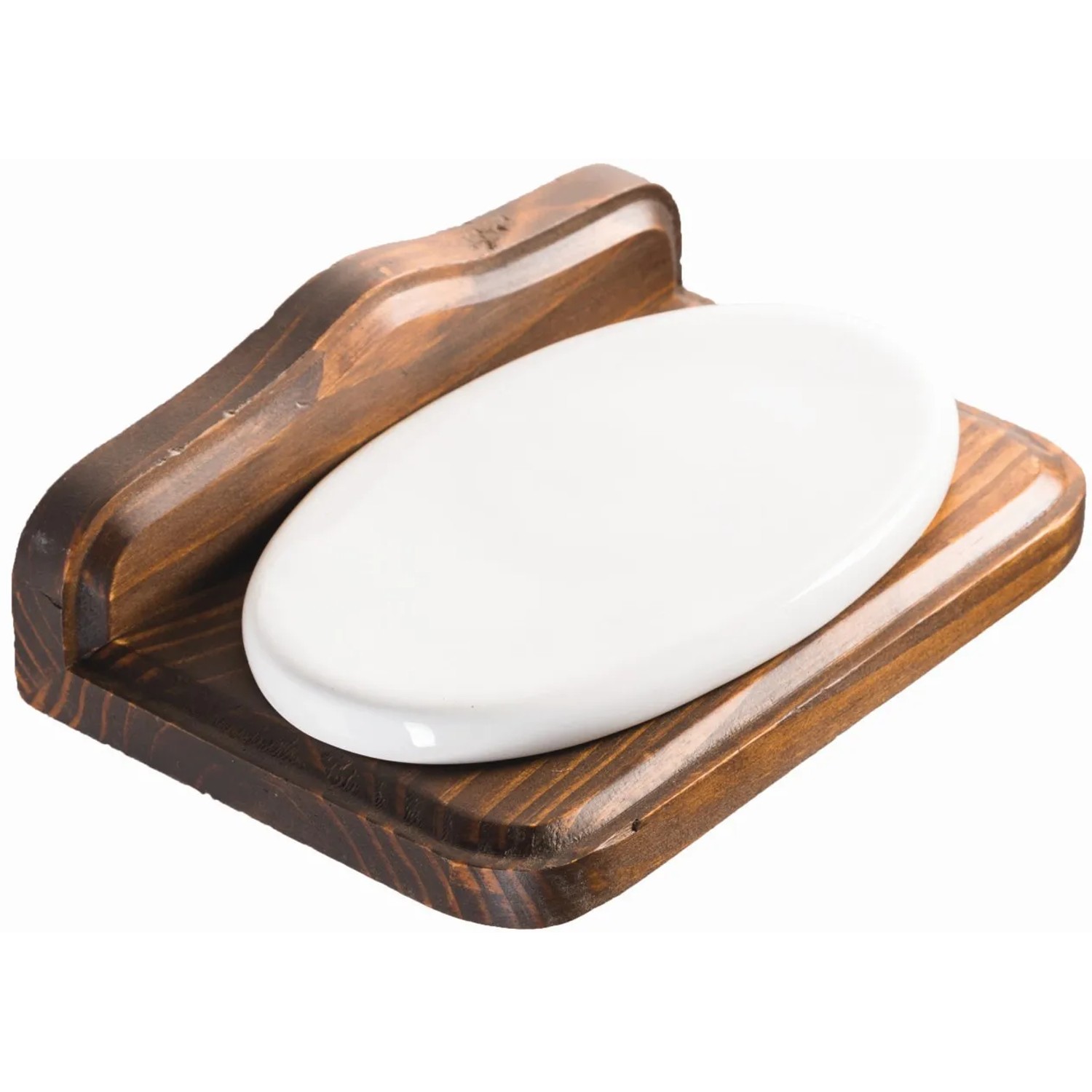 Wenko Portasapone Palena, Portasapone Rotondo Per Conservare Saponi Solidi O Shampoo In Plastica Poliresina Di Qualita Dal Design Elegante L P X A 105 X 25 Cm Bronzo 51690940