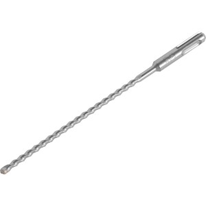 Punta per martello perforatore LUX SDS Plus, diametro 6 mm, adatta per cemento e pietra.