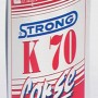 Olio per motori a 2 tempi, marca Strong K70 Corse.