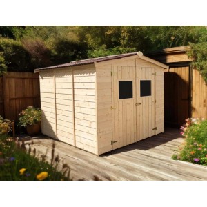 Casetta da giardino in legno sp 16 mm H210xL270xP267 cm