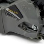 Dettaglio di una motosega t.b.t. grigia (APR 527).