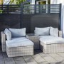 Salotto da giardino Olea in polyrattan sabbia 3 posti_2