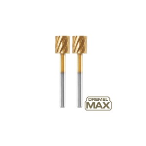 Dremel Fresa Max 115DM, set da 2, per intaglio, incisione e fresatura di precisione.