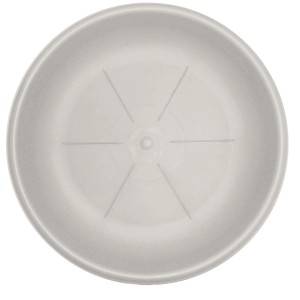 Sottovaso t.b.t. dal design semplice, ideale per interni ed esterni.