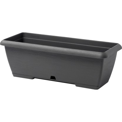 Cassetta Terrae con sottocassetta 60 cm grigio fumo