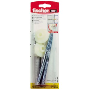 Fischer WST 140 K (2 pz) fissaggio per lavabo per il montaggio di lavabi.