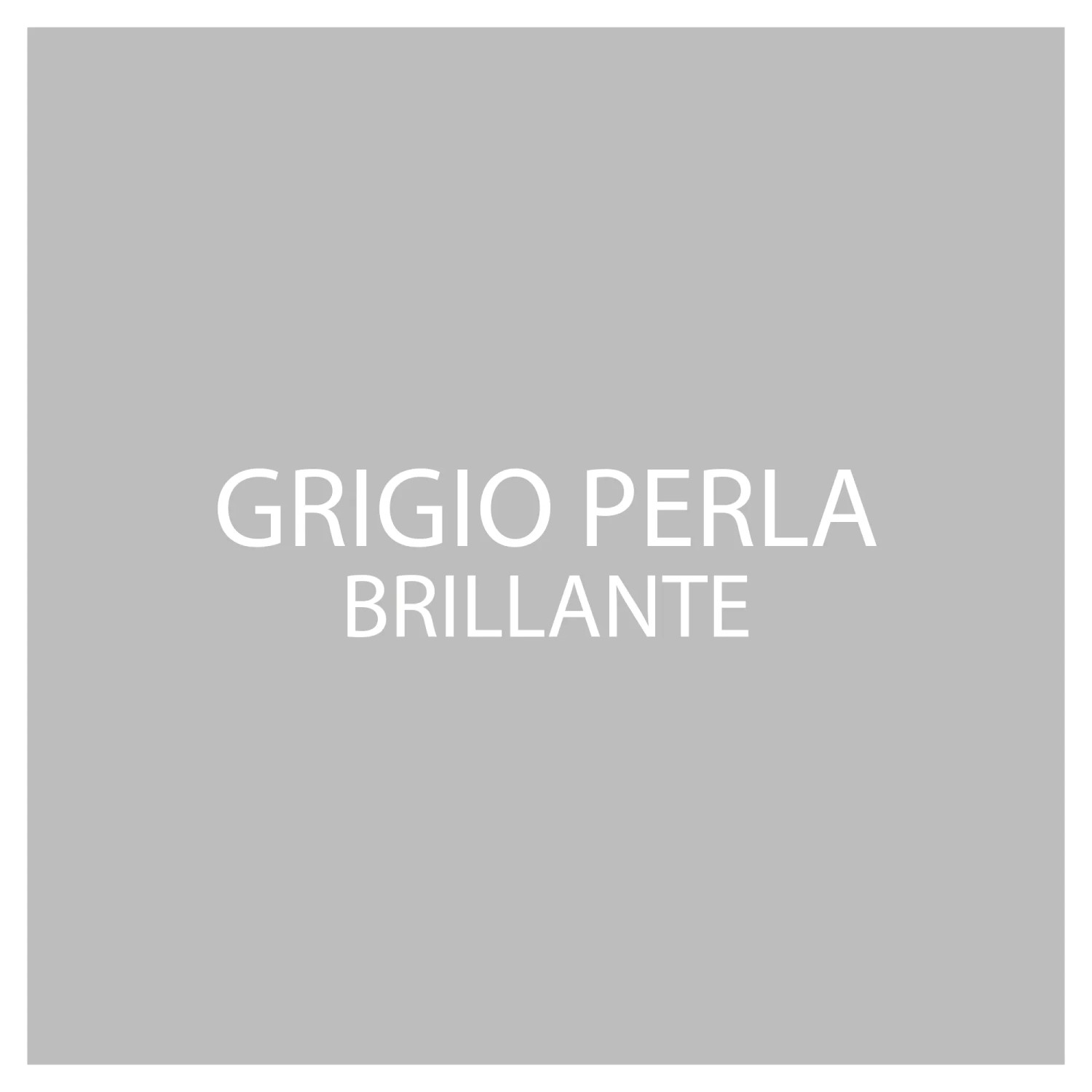 Campione colore: Grigio perla, brillante. Vernice spray speciale.