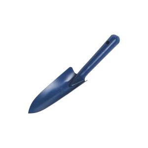 Trapiantatrice stretta LUX Classic blu in acciaio per giardinaggio.