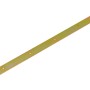 Bandella per cardine zincata gialla, lunga 1000 mm, per collegamenti flessibili di porte e cancelli.