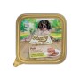 Stuzzy cibo umido per cani paté con pollo e coniglio, lattina da 300g.