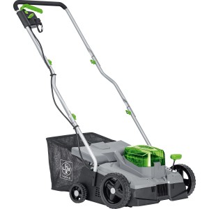 Scarificatore elettrico Lux A-VL-2x20/36, 480 W, con cesto di raccolta. Per la cura del prato.