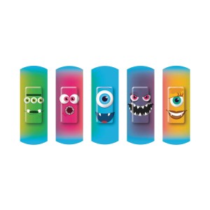 Cerotti Nexcare™ 3M Happy Kids Monsters 20 pz assortiti