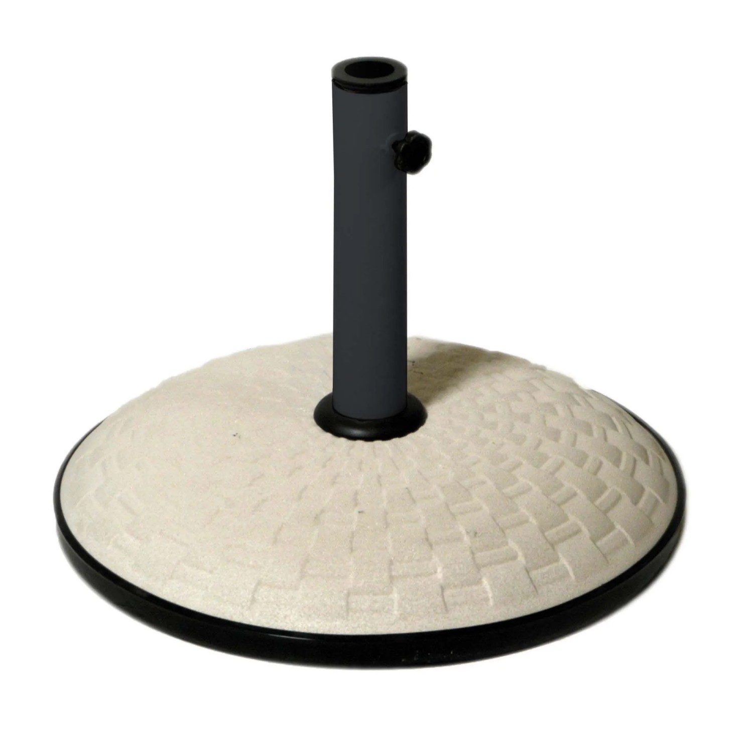 Base per ombrellone 50 cm con tubo beige