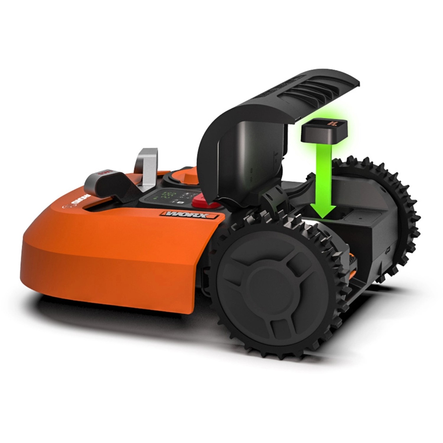 Modulo antifurto Worx Landroid nel robot rasaerba. Accessorio per tosaerba.