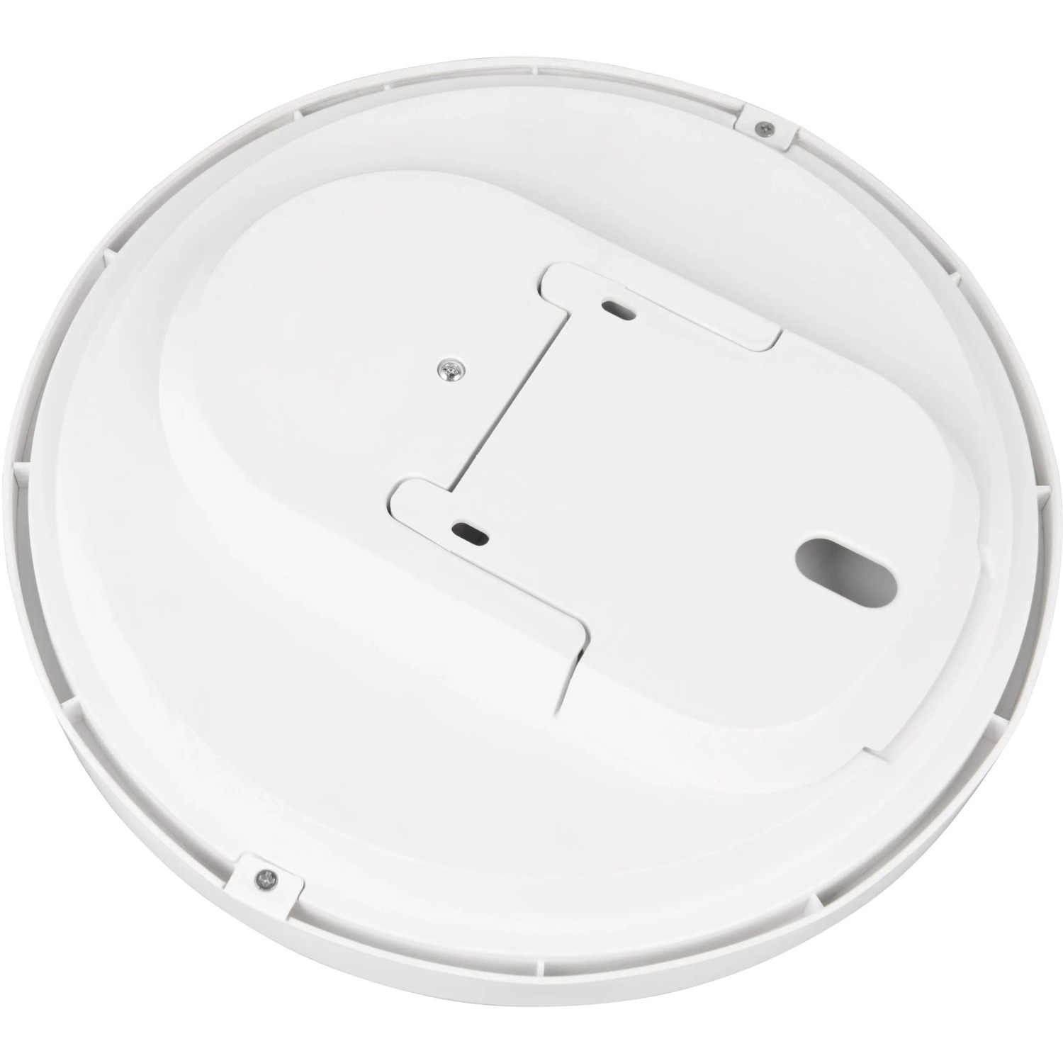 Plafoniera LED Reality Spica nera, 27 cm, per bagno e soggiorno.