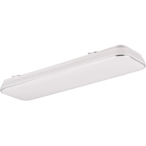 Plafoniera LED Reality Blanca bianca e dimmerabile, 60 cm, per soggiorno e corridoio.
