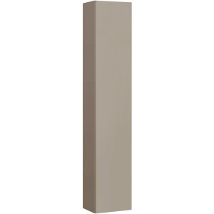 Mobile colonna bagno t.b.t. color tortora per maggiore spazio.