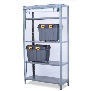 t.b.t. Organizer armadio con ripiani e copertura.