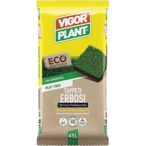 Sacco di terriccio senza torba per tappeti erbosi, 45L. Ideale per giardino e paesaggistica.