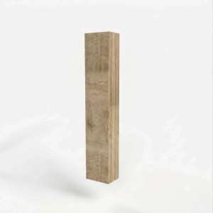 Colonna bagno sospesa Pura 30x160x22 cm rovere