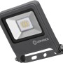Faro LED da esterno Ledvance Endura Flood, 10W, grigio scuro, bianco freddo (4000K).