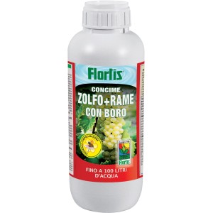 Flortis Zolfo+Rame Con Boro: Fungicida per malattie fungine sulle piante.