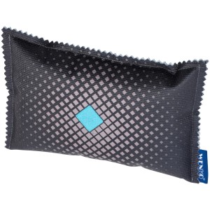 Deumidificatore t.b.t. a fantasia con dettaglio blu.