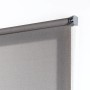 Tenda a rullo t.b.t. grigia con catenella, adatta per finestre e porte.