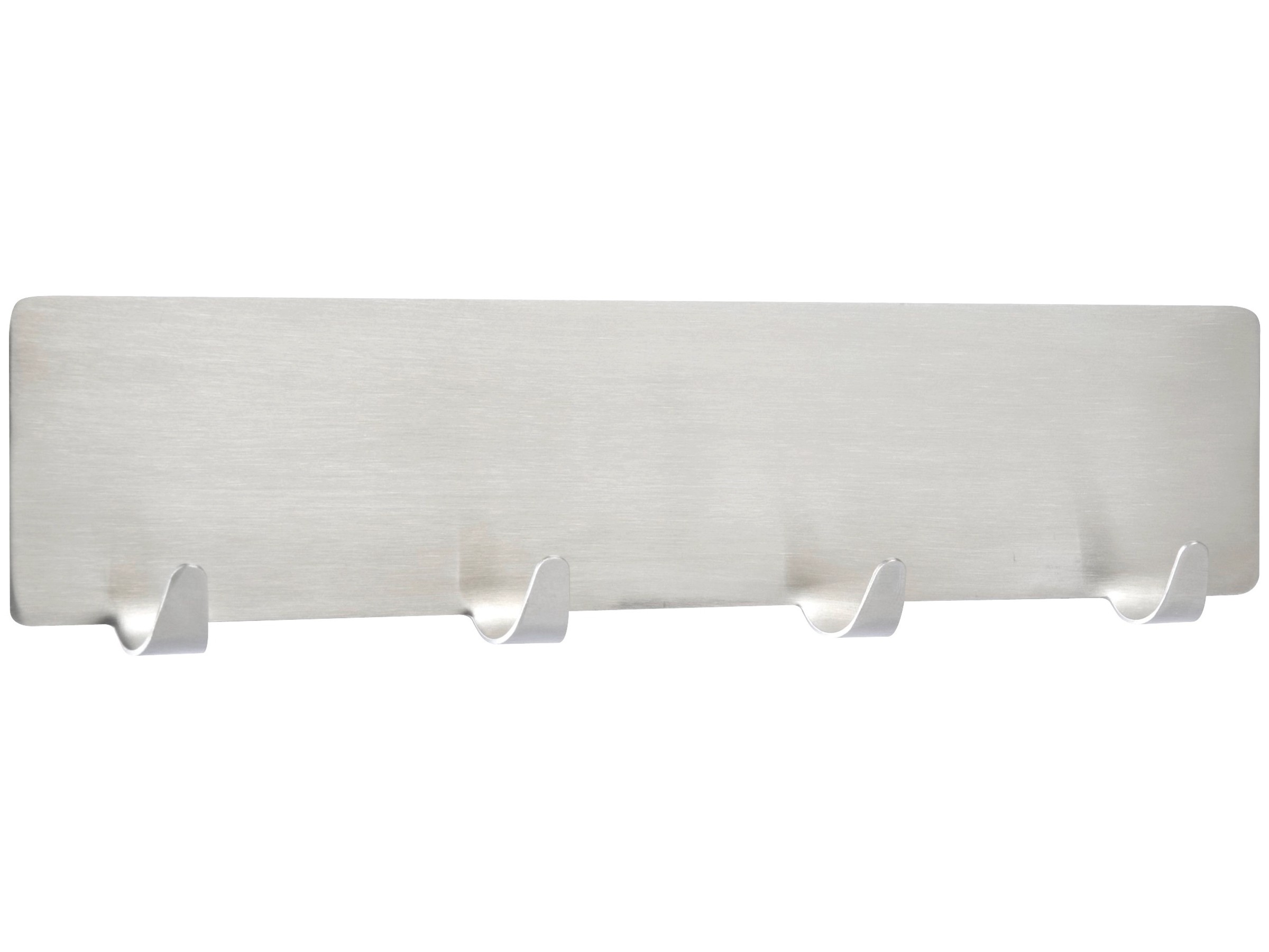 Portasciugamani In Acciaio Inox SUS-304 Autoadesivo 3M - 20x20x4,5 Cm, Senza Fori, Per Bagno E Cucina