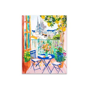 Canvas 60x80 cm barcelona