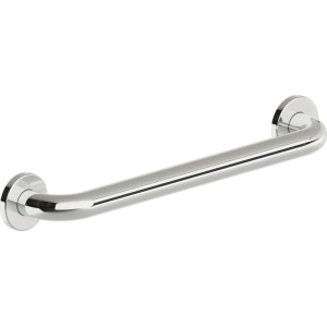 Maniglione bagno Idrostile kit montaggio 45 cm acciaio lucido